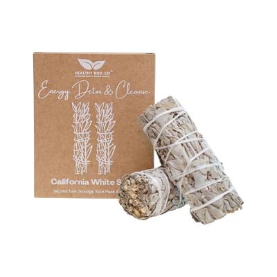 Healthy Bod. Co California White Sage Smudge Stick x 2 Pack